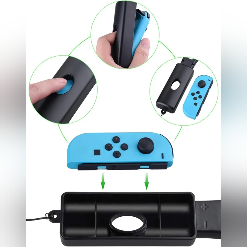 Tennis Racket for Nintendo Switch Joy-Con Tendak Tennis Racket - Picture 5 of 9